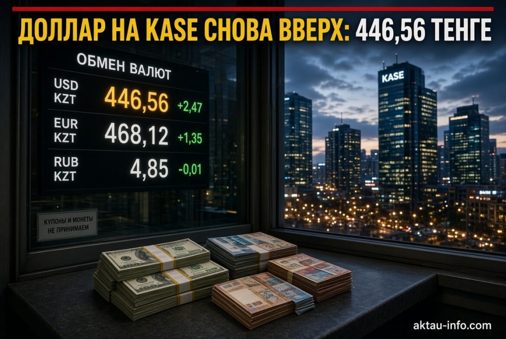 Доллар на KASE снова пошёл вверх
